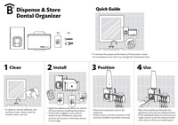 Dispense & Store Dental Organizer
