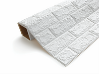 White Brick Paneling Sheet