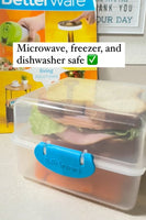 Dual Sandwich Container