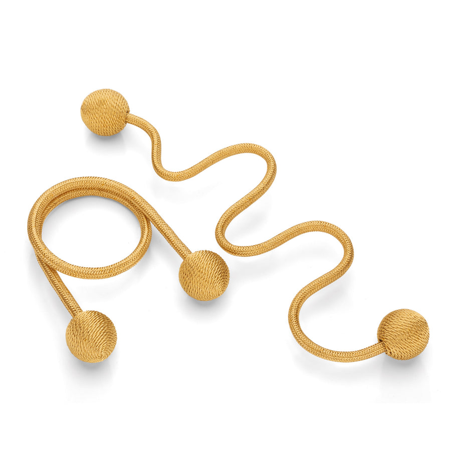 Gold Curtain Tiebacks