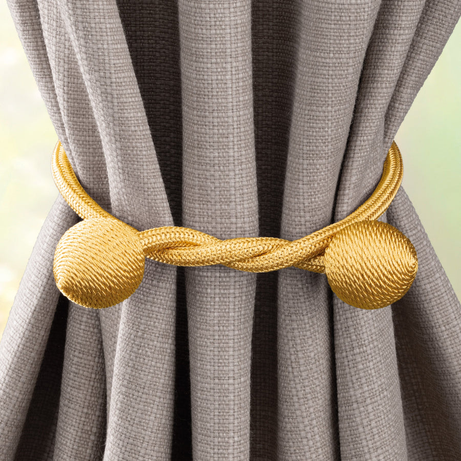 Gold Curtain Tiebacks