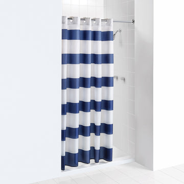 Navy Shower Curtain