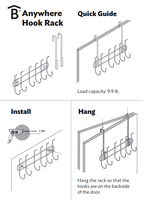 Anywhere Hook Rack