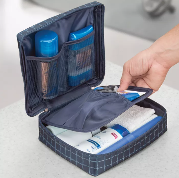 Blue Toiletry Bag