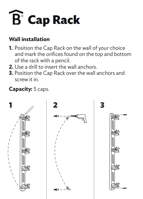 Cap Rack – Betterware