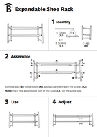 Expandable Shoe Rack