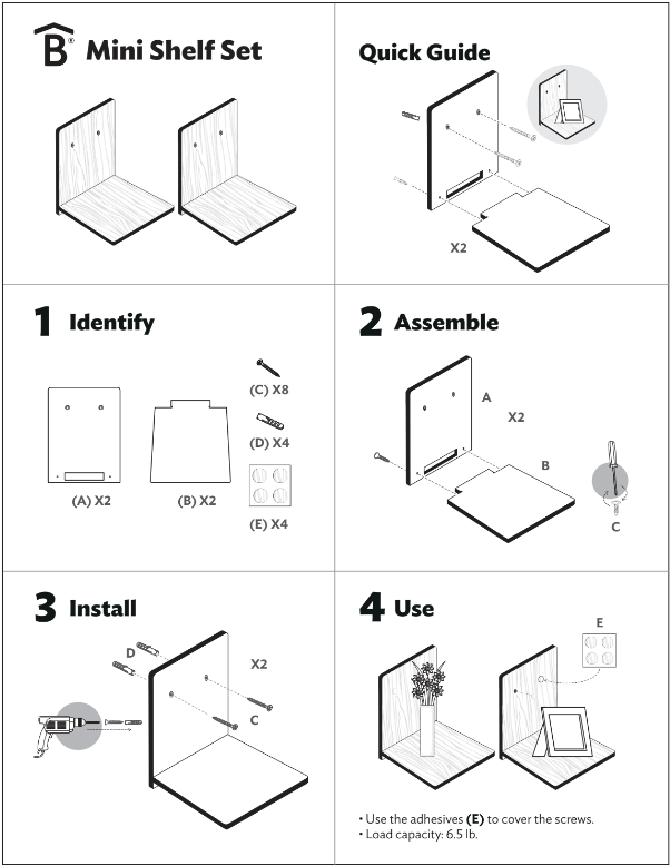 Mini Shelf Set