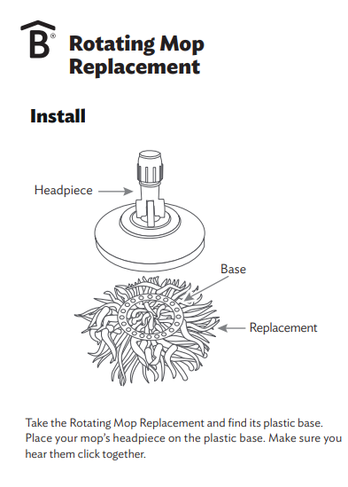 Rotating Mop Replacement