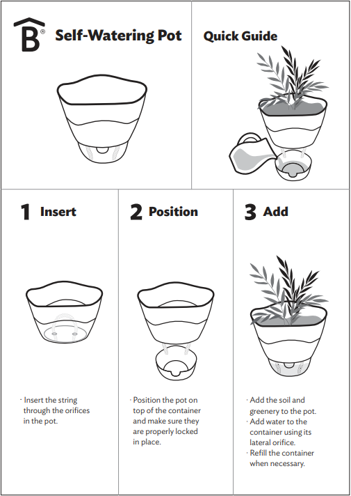 Self-Watering Pot