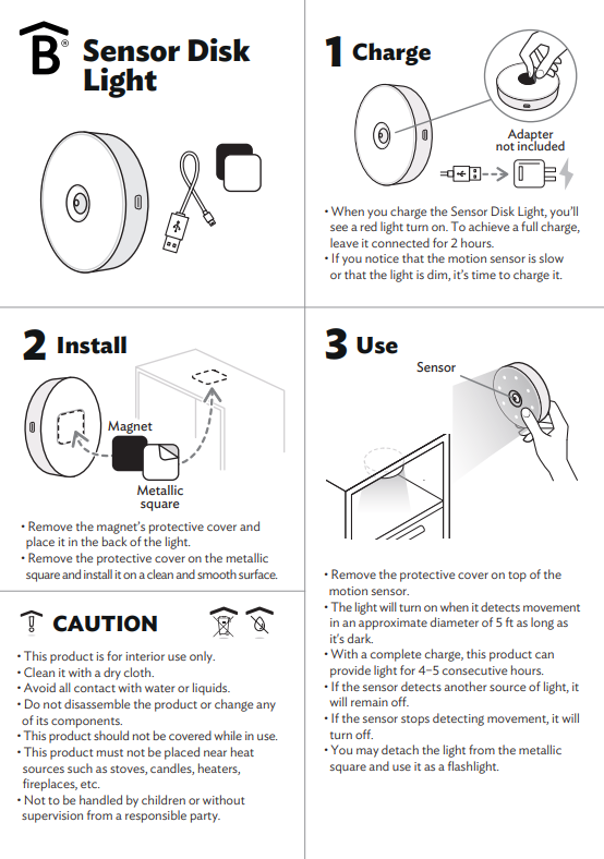 Sensor Disk Light