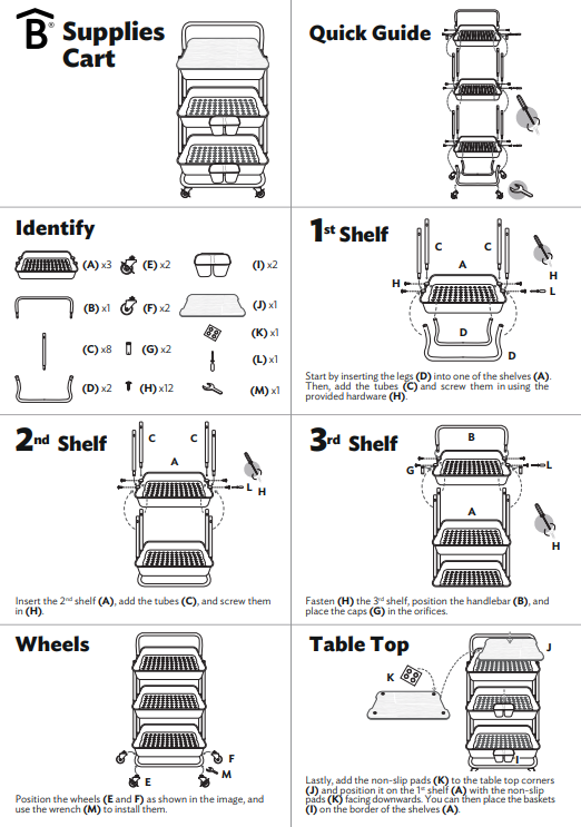 Supplies Cart