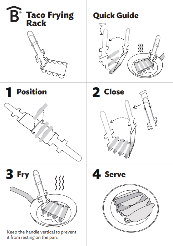 Taco Frying Rack