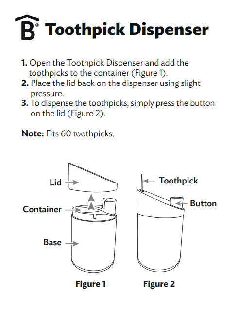 Toothpick Dispenser