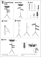 Tripod Drying Rack